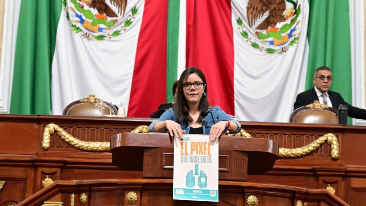 La congresista llamó a sumarse al registro del CENATRA o al de la Secretaría de Salud local para fomentar la donación de órganos