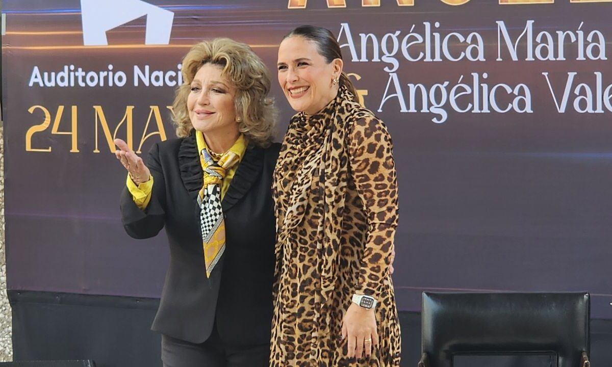 Angélica María y Angélica Vale regresan a la Ciudad de México con Las Angélicas Show, un espectáculo que ha conquistado a sus fans