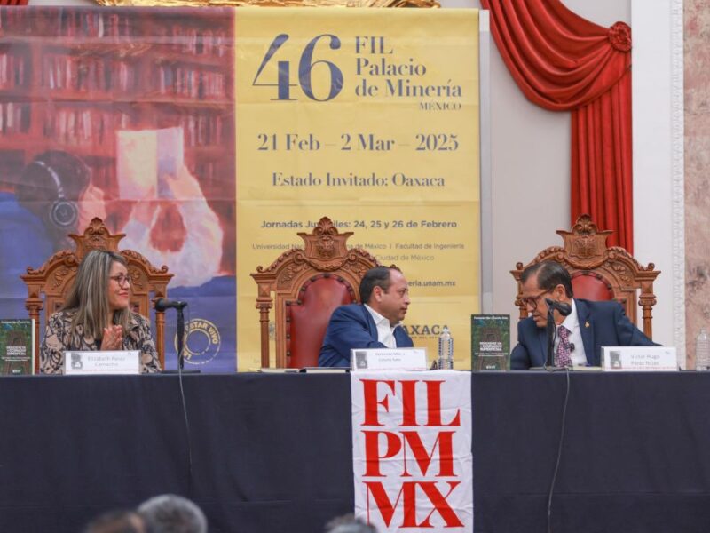 Presentan en Feria de Minería libro sobre límites de propiedad