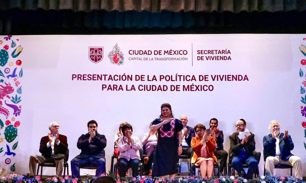 La jefa de Gobierno señaló que para este año estiman la realización de más de 30 mil acciones de vivienda