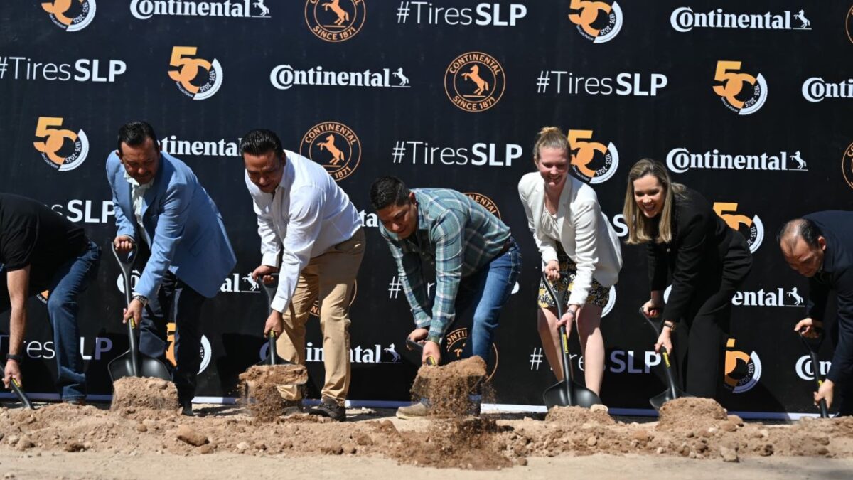 Gobernador del Estado agradeció la confianza en San Luis Potosí para la ampliación de operaciones y la inauguración de áreas productivas de Continental Tires