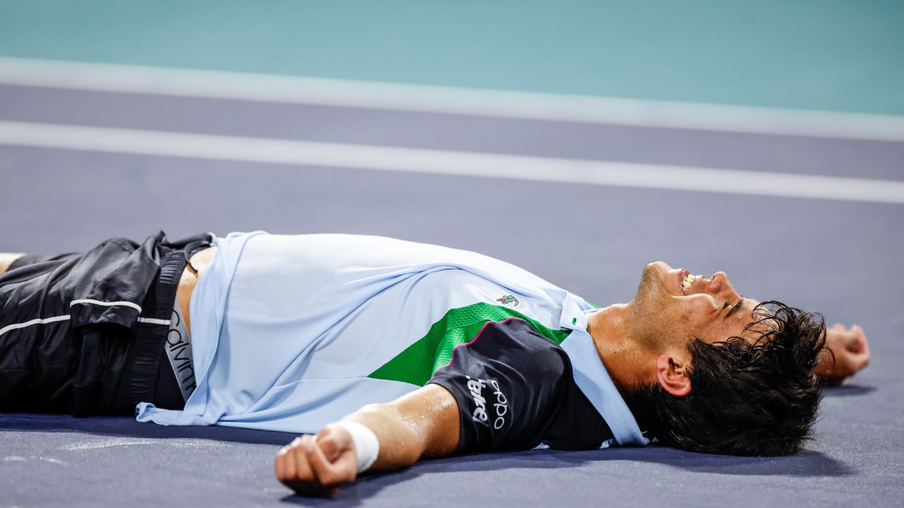  Rodrigo Pacheco venció a Aleksandar Vukic lograr la 1° victoria ATP