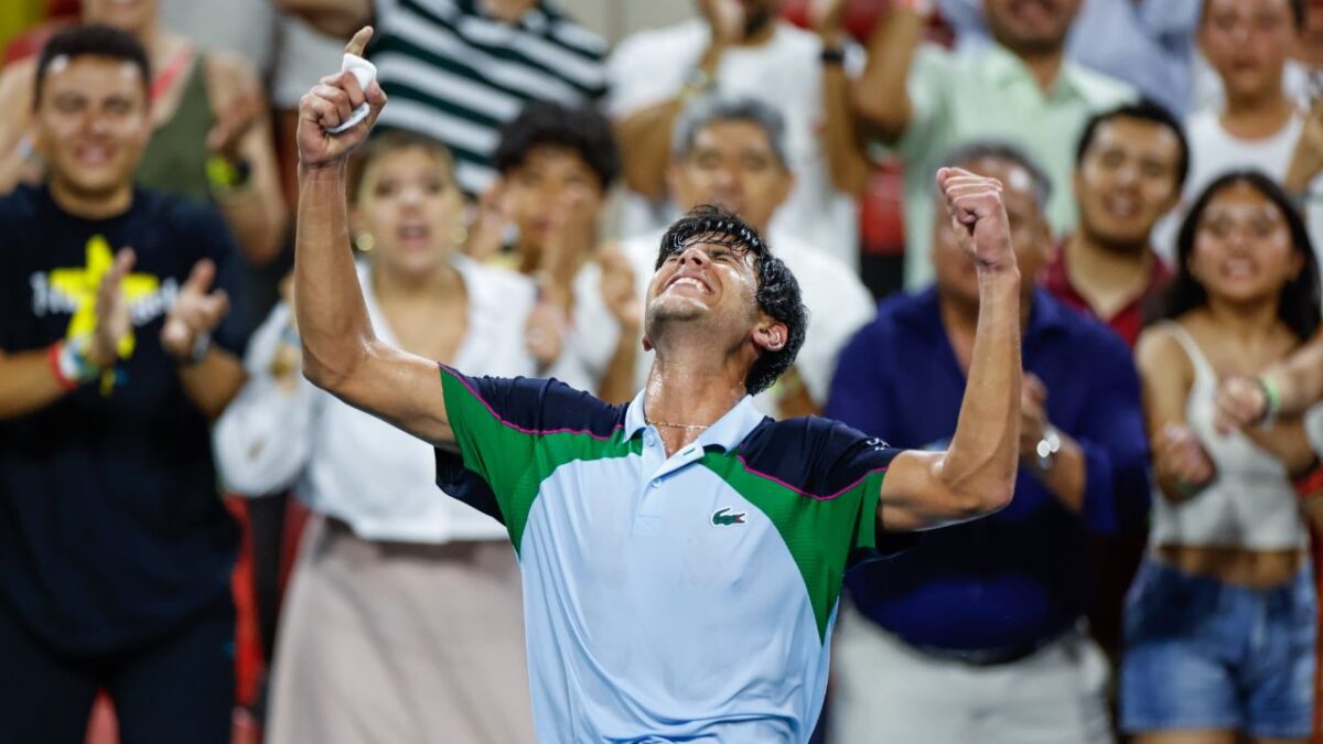 Rodrigo Pacheco, firmó su primera victoria como profesional en un torneo de la ATP