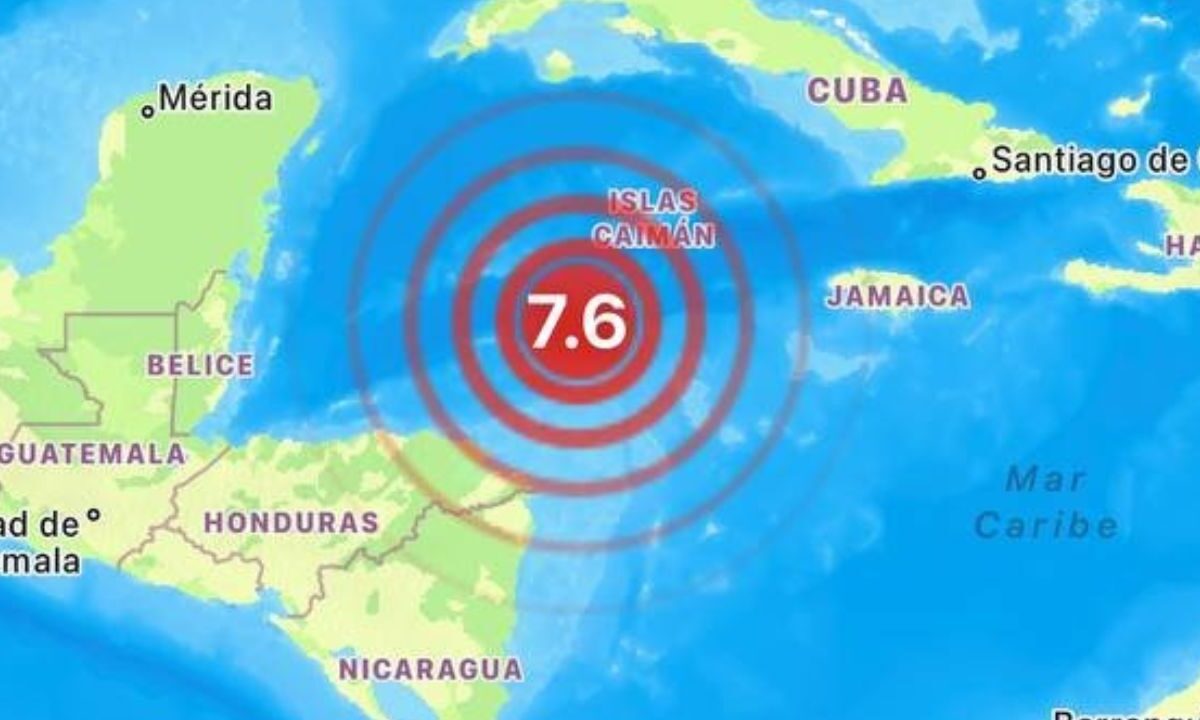 Un sismo de 7.6 se percibió en el estado de Quintana Roo, por lo que autoridades activaron el protocolo de protección civil.