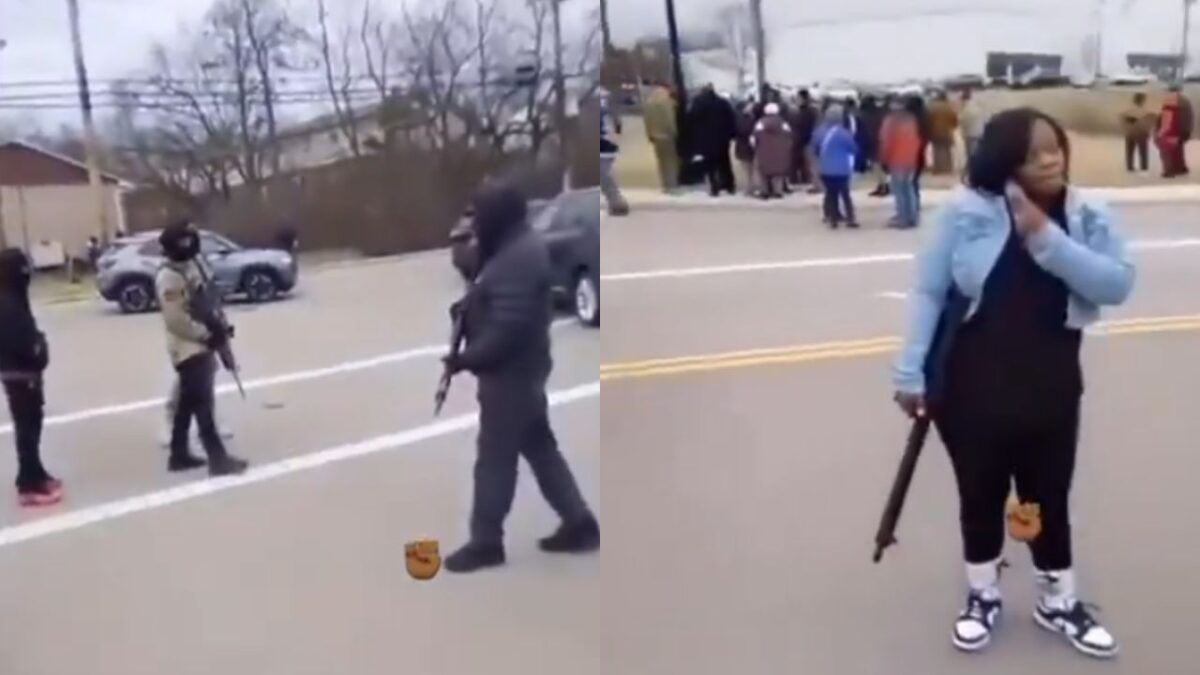 Afroamericanos salen a las calles de Ohio, Estados Unidos, en defensa propia ante amenaza neonazi.