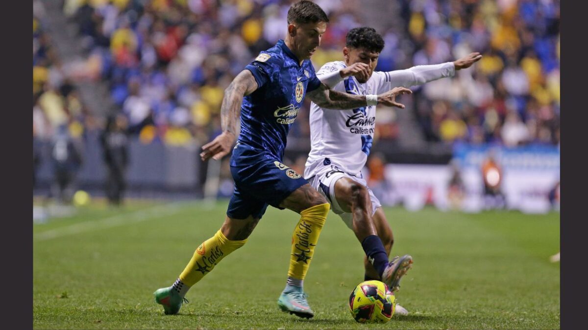 Las Águilas del América recuperaron el liderato de la Liga Mx luego de vencer 2 goles a 1 al equipo de la Franja de Puebla.