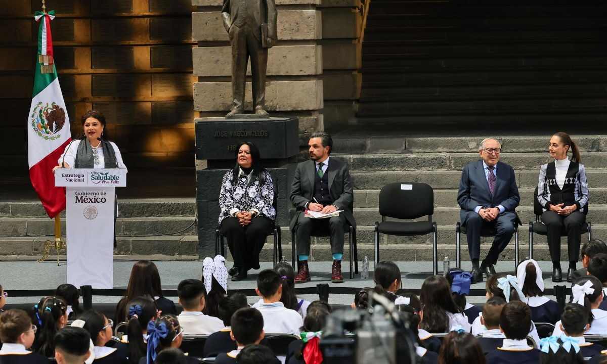 Anuncia Brugada plantas potabilizadoras en escuelas públicas