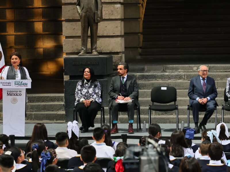 Anuncia Brugada plantas potabilizadoras en escuelas públicas