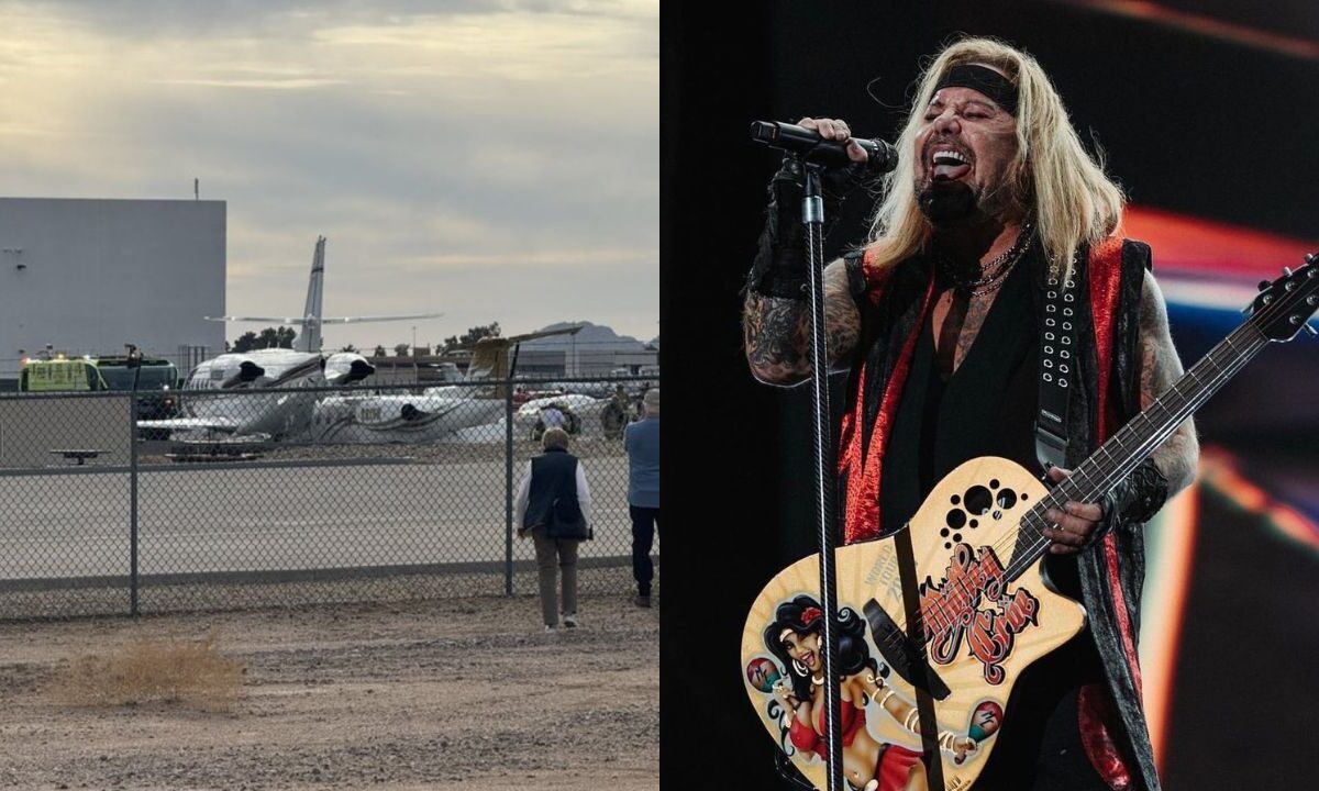 Uno de los aviones del accidente aéreo mortal en Arizona, aparece a nombre de Vince Neil, vocalista de la banda Mötley Crüe.