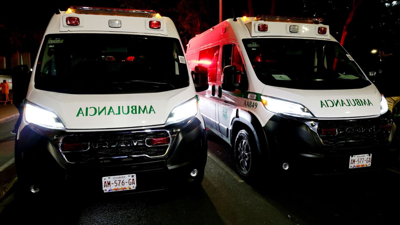 nuevas ambulancias del seguro social