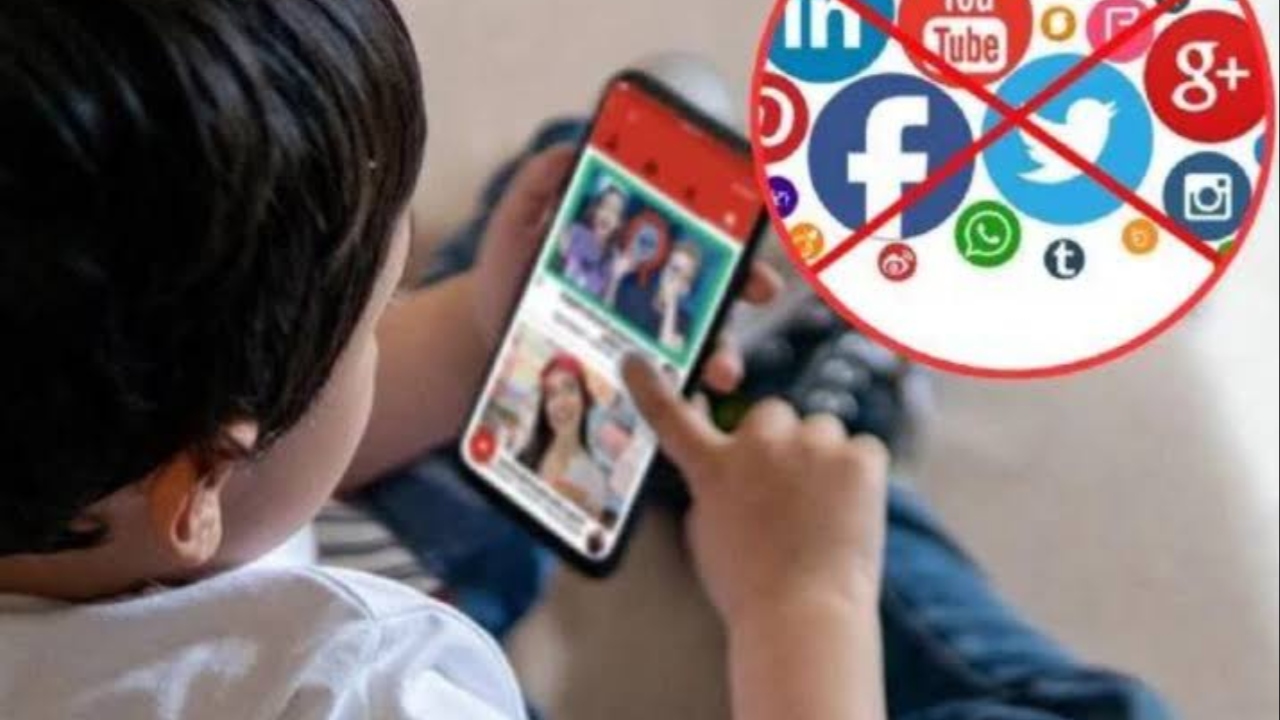 Prohibición de redes sociales para menores de 14 años