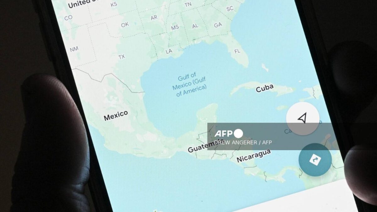 Google Maps en Estados Unidos comenzó a mostrar el término Golfo de América, distinto al reportero de AP que usa Golfo de México.