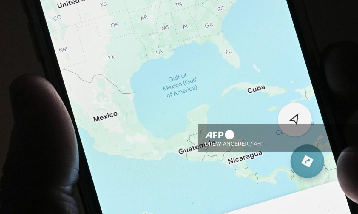 Google Maps en Estados Unidos comenzó a mostrar el término Golfo de América, distinto al reportero de AP que usa Golfo de México.