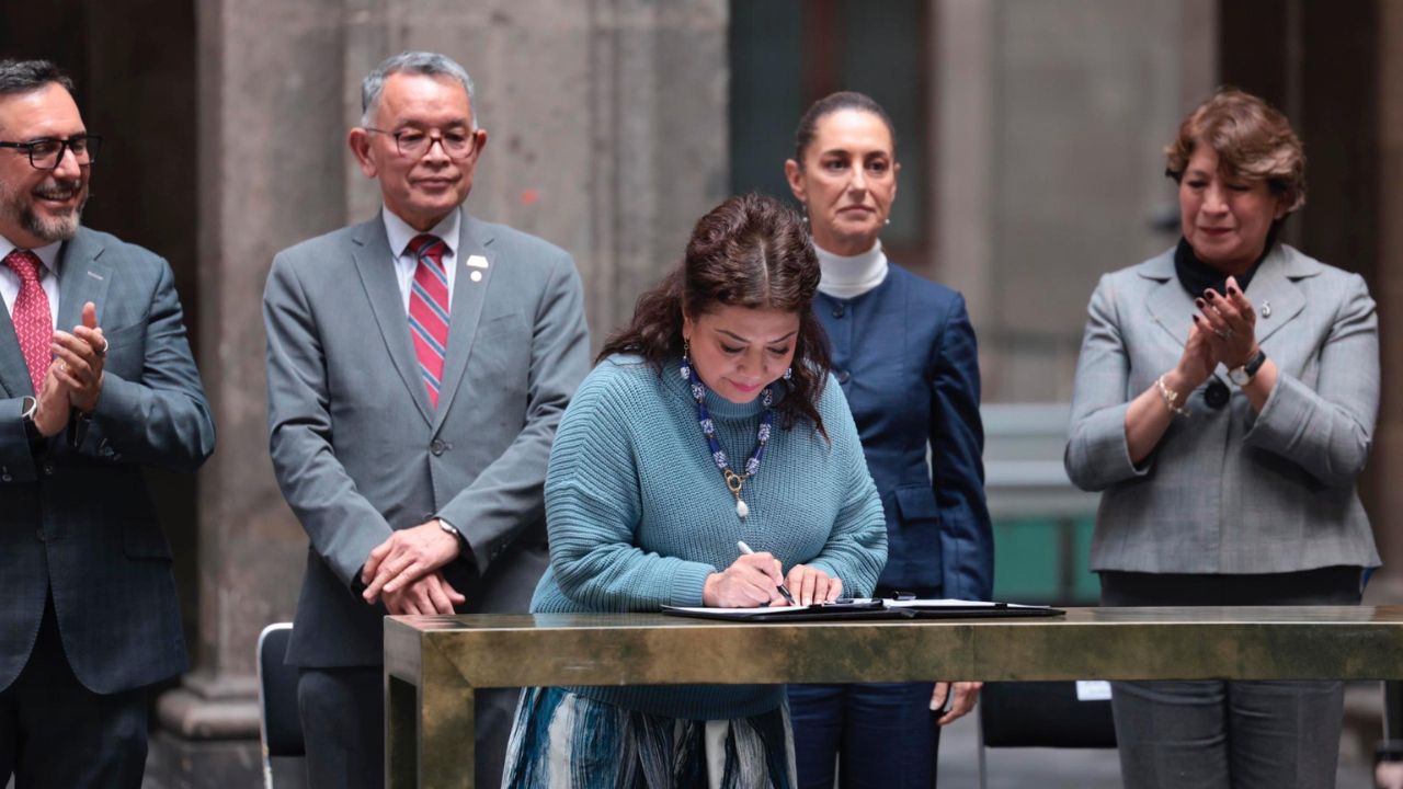 La jefa de Gobierno, Clara Brugada, celebró la eliminación del examen de la Comipems.