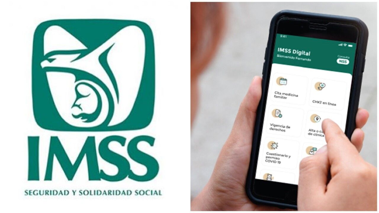 Logo del IMSS, Instituto en donde los derechohabientes pueden dar de alta a sus familiares.