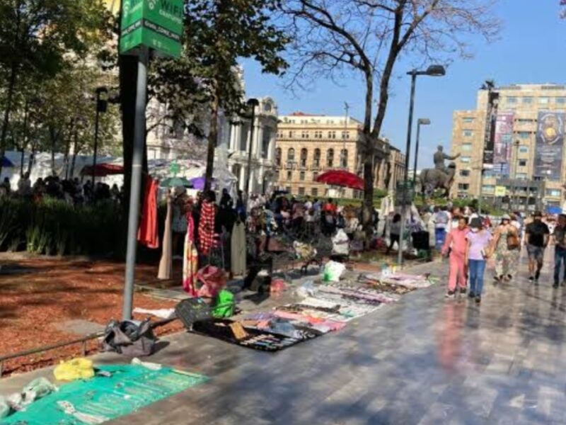 Condena Brugada agresión a lideresa comerciante en Alameda Central