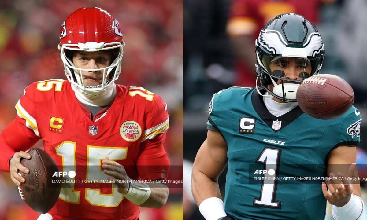 Kansas City Chiefs y Philadelphia Eagles se enfrentarán en el Super Bowl de 2025.