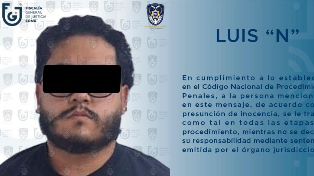 Luis N. presunto líder del grupo criminal, "Los Molina".