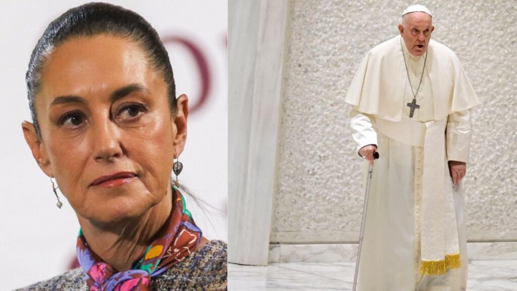 Desea Sheinbaum pronta recuperación al papa Francisco