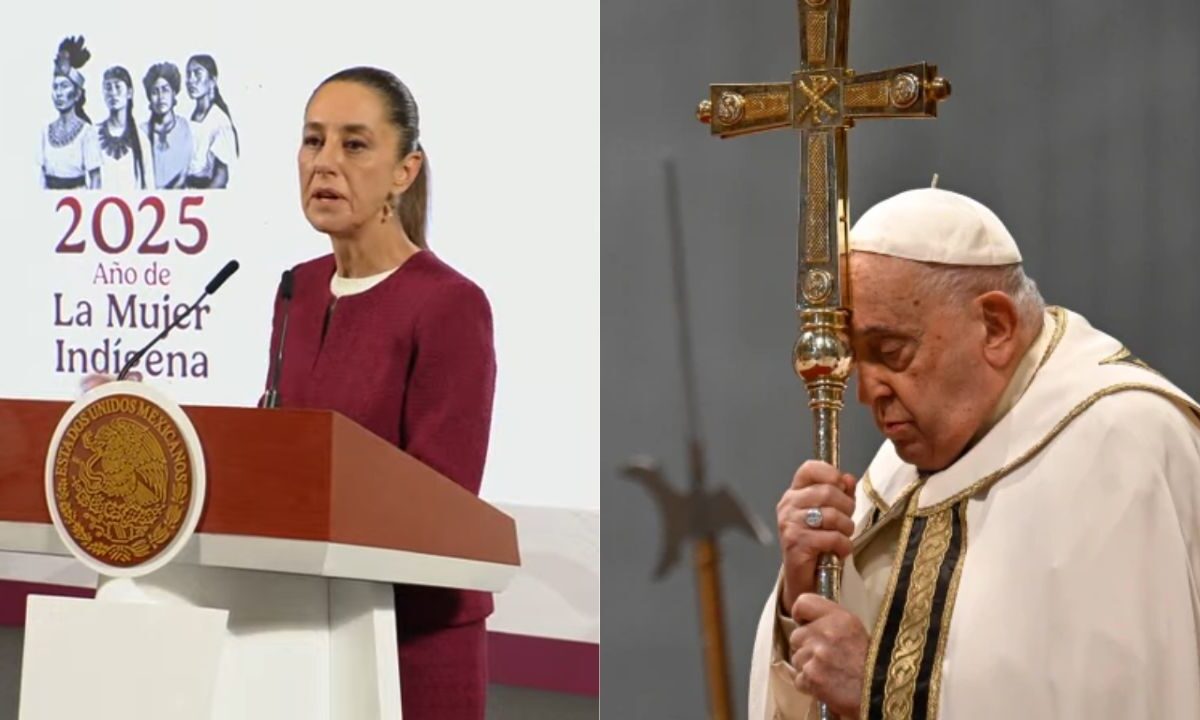 Sheinbaum espera recuperación del Papa Francisco