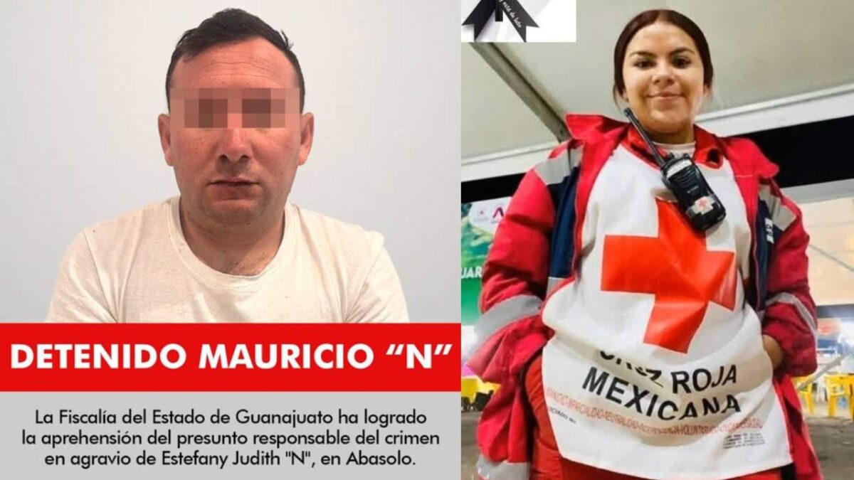 Detienen a Mauricio "N", sospechoso en la muerte de la paramédica Estefany Judith.