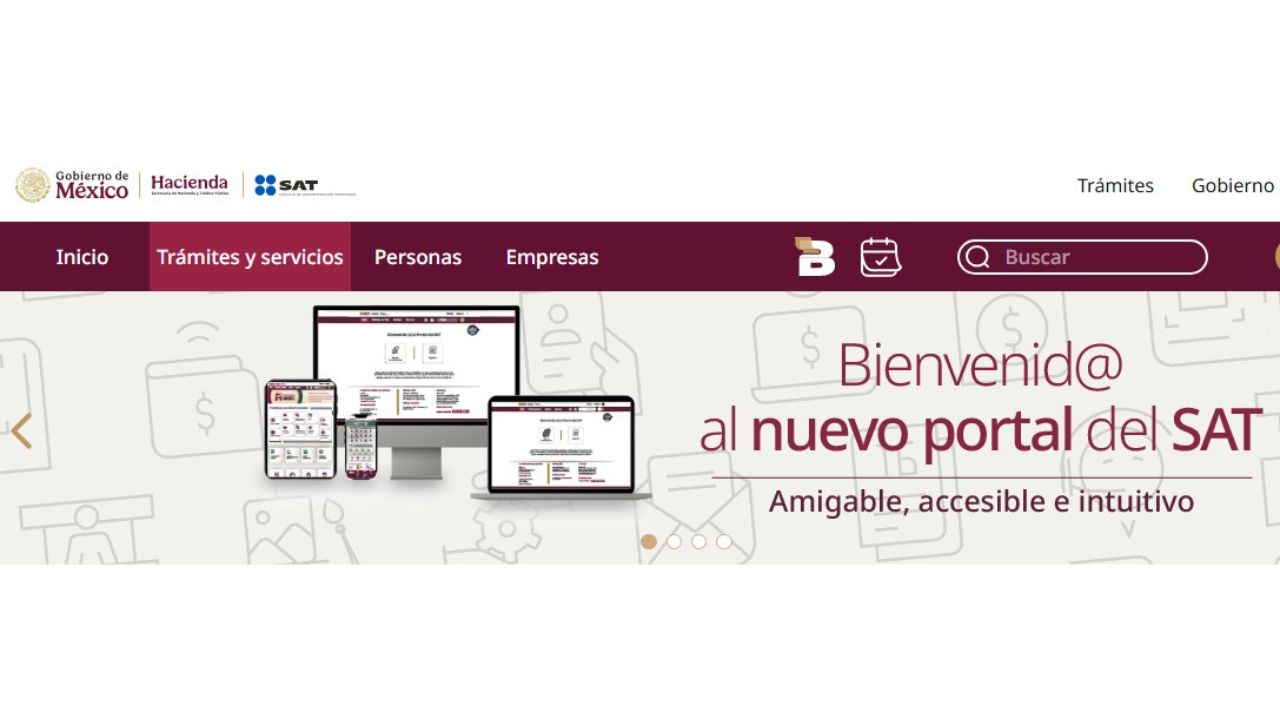 Personal especializado diseñó la modernización de la plataforma digital del SAT.