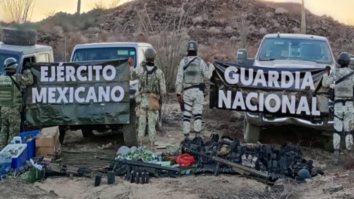 Cuatro narco campamentos desmantelados en Sonora