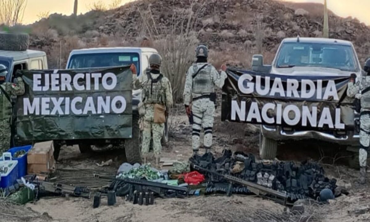 Cuatro narco campamentos desmantelados en Sonora