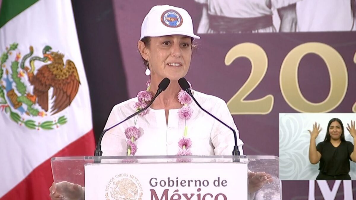 La presidenta Claudia Sheinbaum señaló que está casada con el pueblo y defenderá a los mexicanos en EU “para que los vean como iguales”.