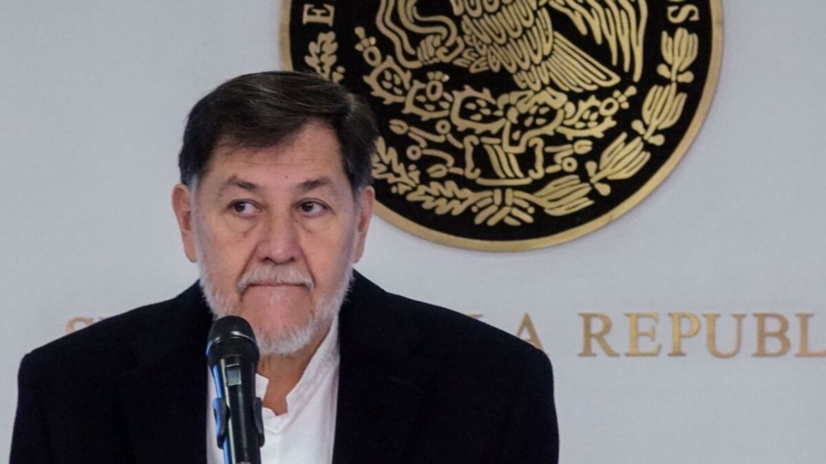 Gerardo Fernández Noroña, presidente de la Mesa Directiva del Senado de la República.