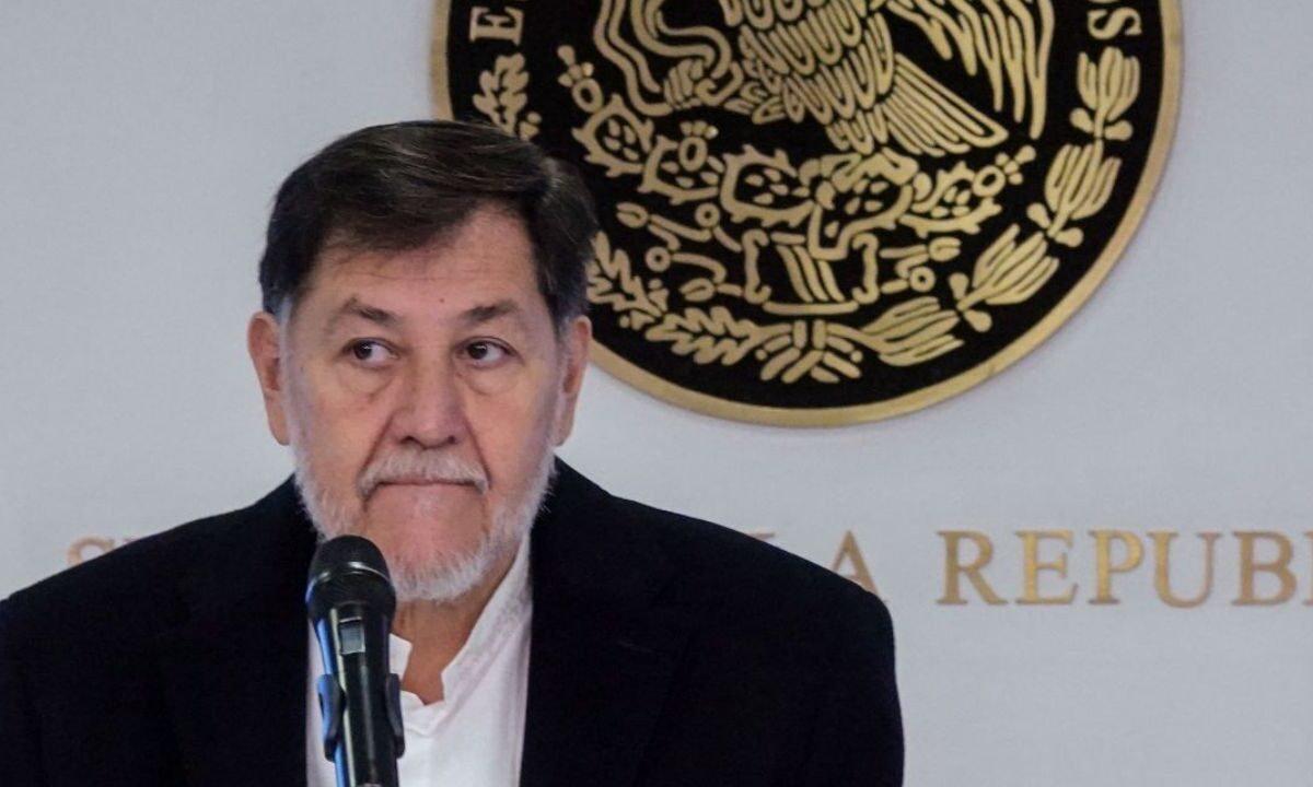 Gerardo Fernández Noroña, presidente de la Mesa Directiva del Senado de la República.