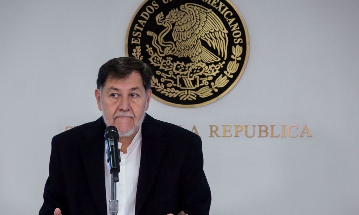 Fernandez Noroña, Presidente de la mesa directiva del Senado