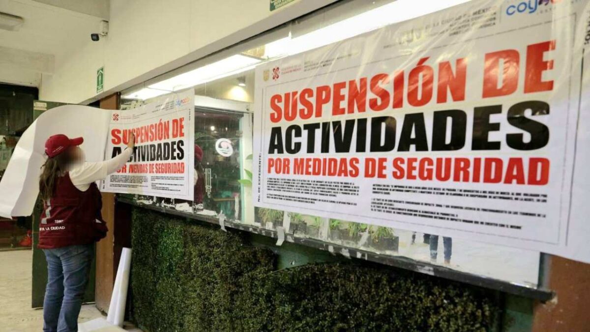 Autoridades capitalinas y de Coyoacán suspendieron antros clandestinos.