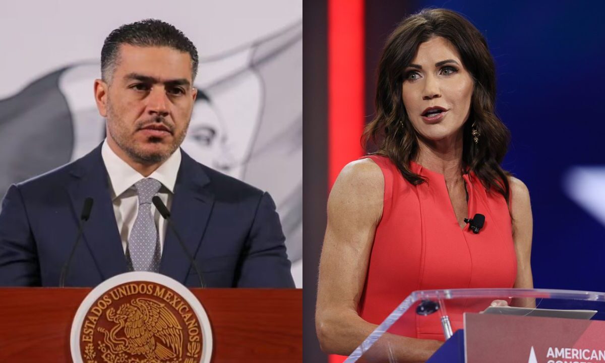 Omar García Harfuch y Kristi Noem sostuvieron llamada