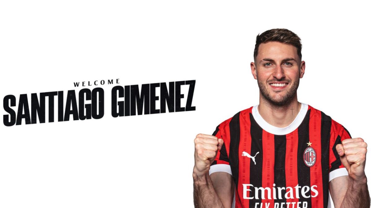 Milán hace oficial el fichaje de Santiago Giménez