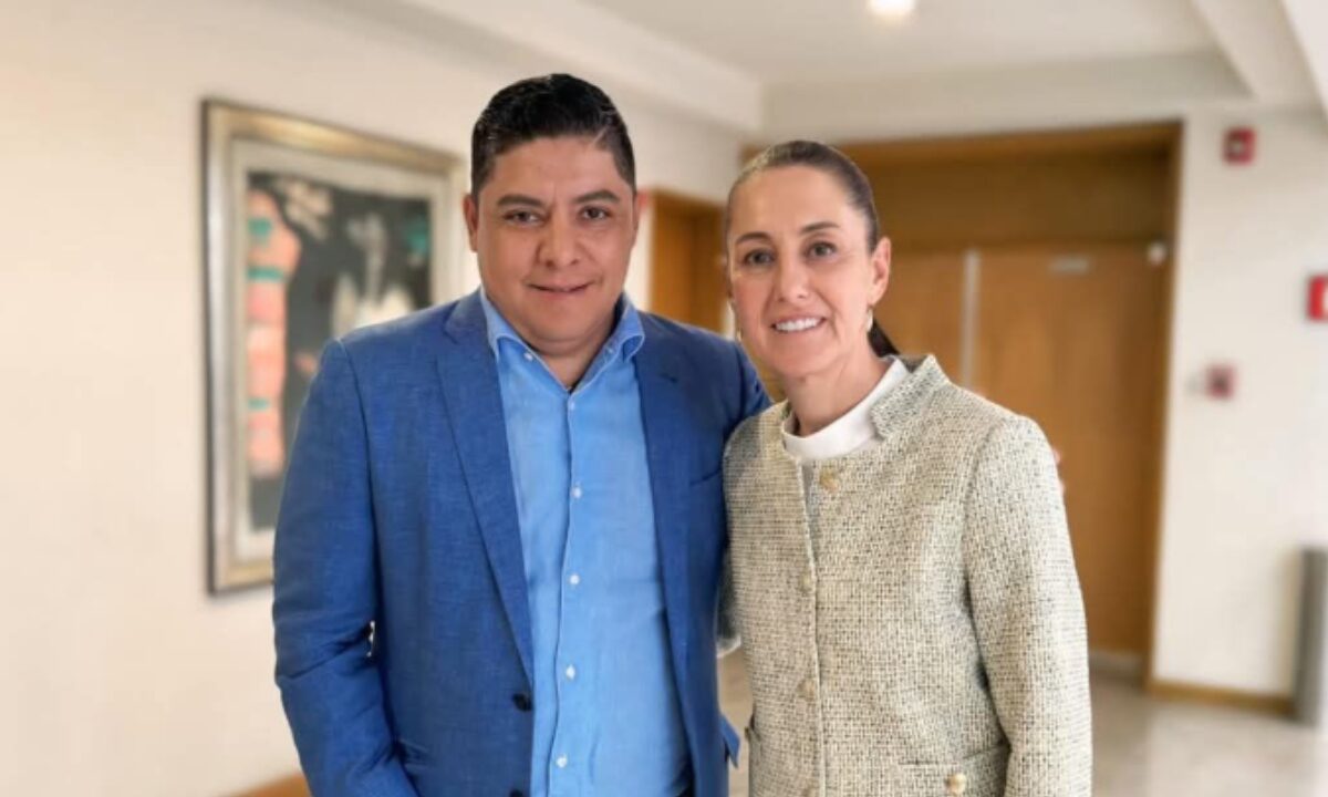 Ricardo Gallardo y Claudia Sheinbaum