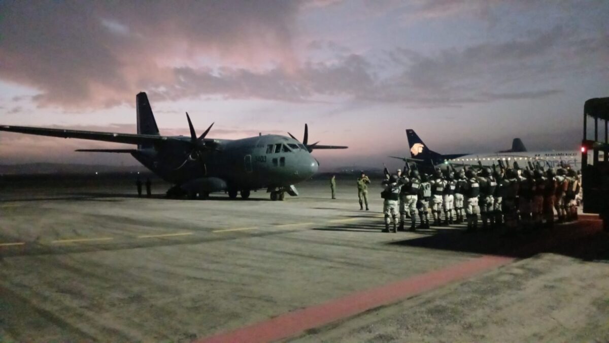 Despliegue de la guardia nacional en la frontera