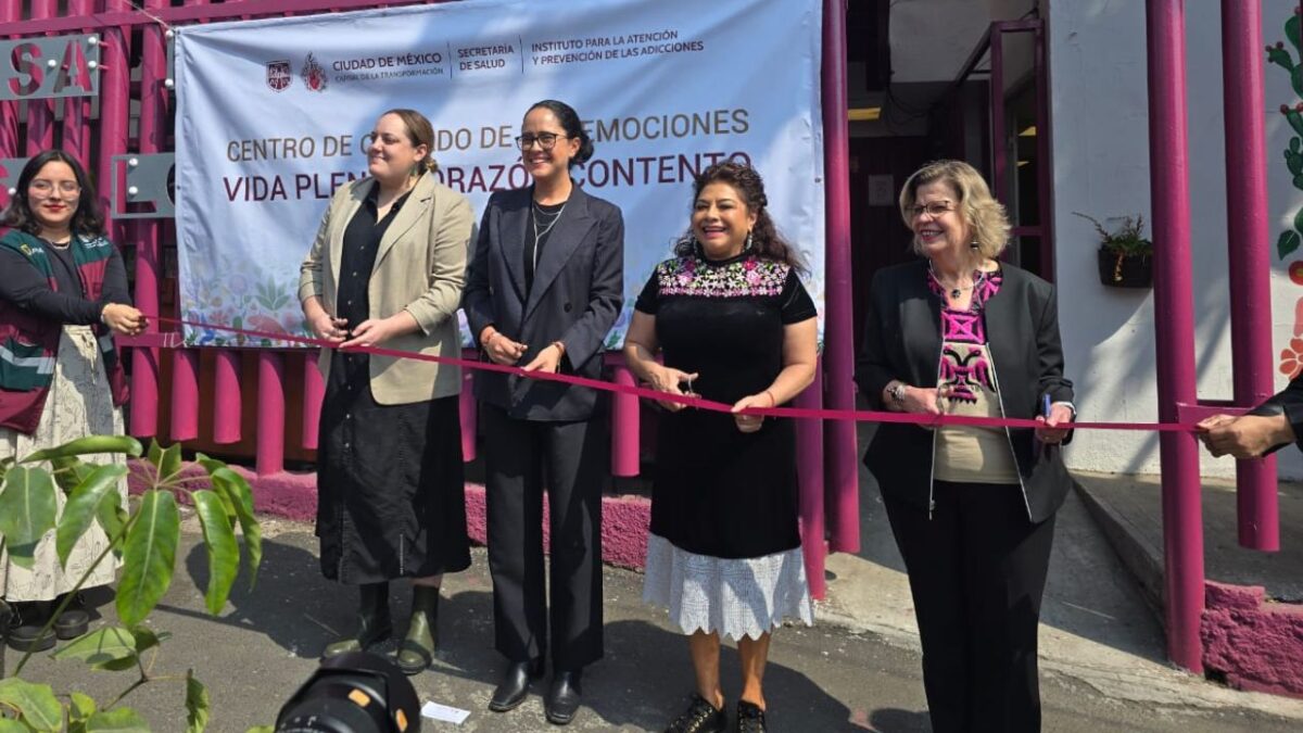 El Centro de Cuidado de las Emociones "Vida Plena, Corazón Contento" en la alcaldía Tlalpan, ofrecerá atención integral en salud mental.