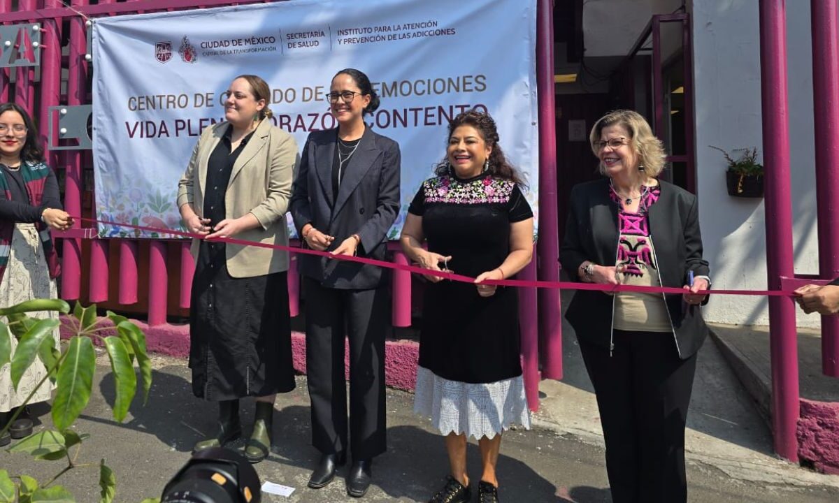 El Centro de Cuidado de las Emociones "Vida Plena, Corazón Contento" en la alcaldía Tlalpan, ofrecerá atención integral en salud mental.