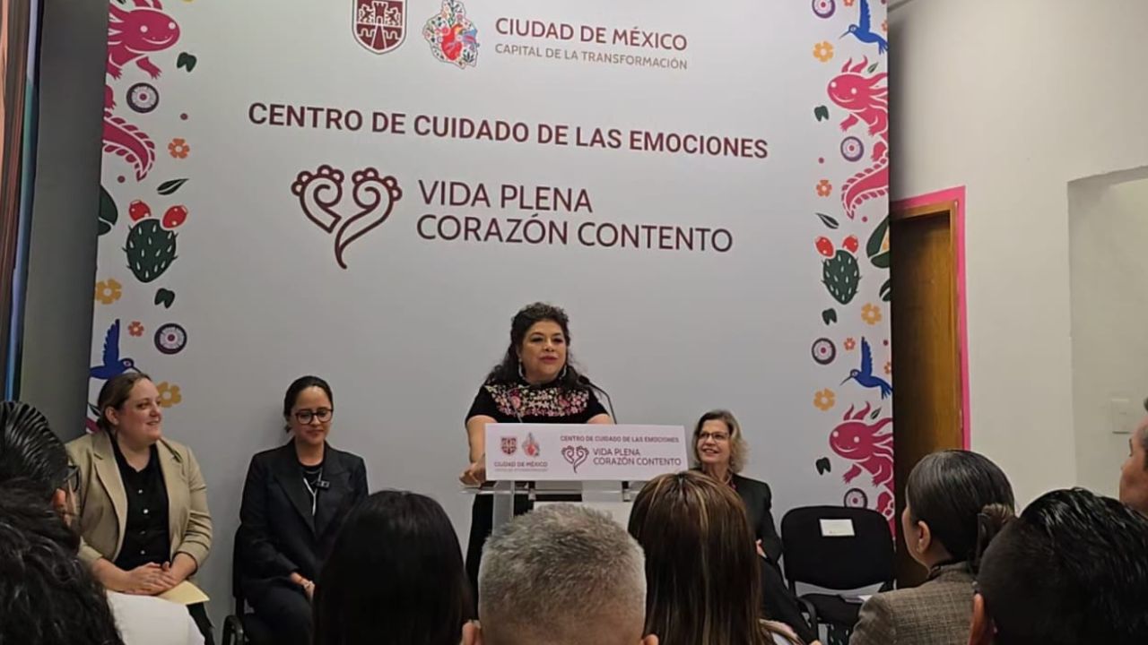 El Centro de Cuidado de las Emociones "Vida Plena, Corazón Contento" en la alcaldía Tlalpan, ofrecerá atención integral en salud mental.