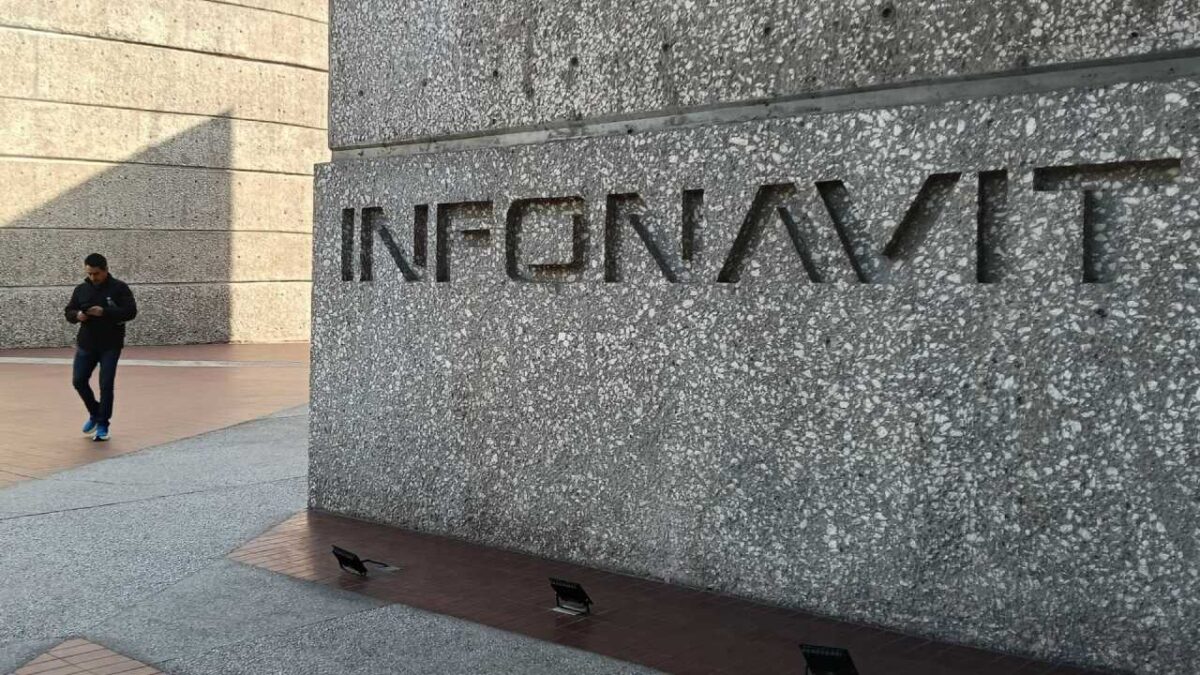 Fachada de las oficinas del Instituto del Fondo Nacional de la Vivienda para los Trabajadores (Infonavit).