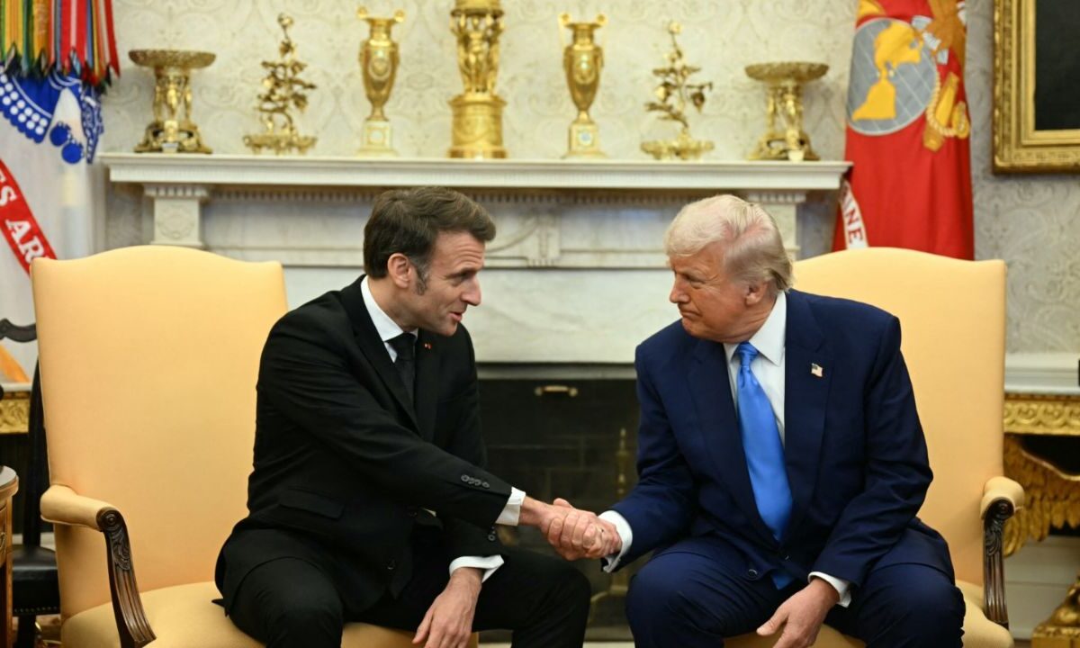 Trump y Macron prometen trabajar por Ucrania