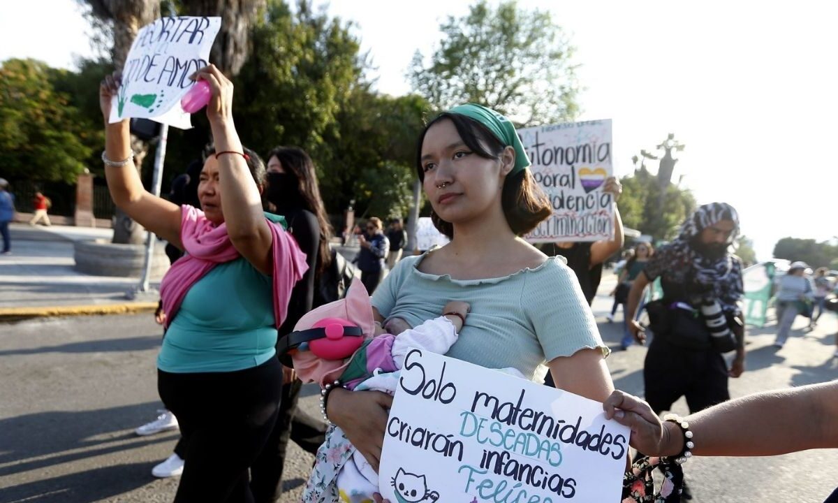 Movilizaciones de colectivos feministas en Querétaro