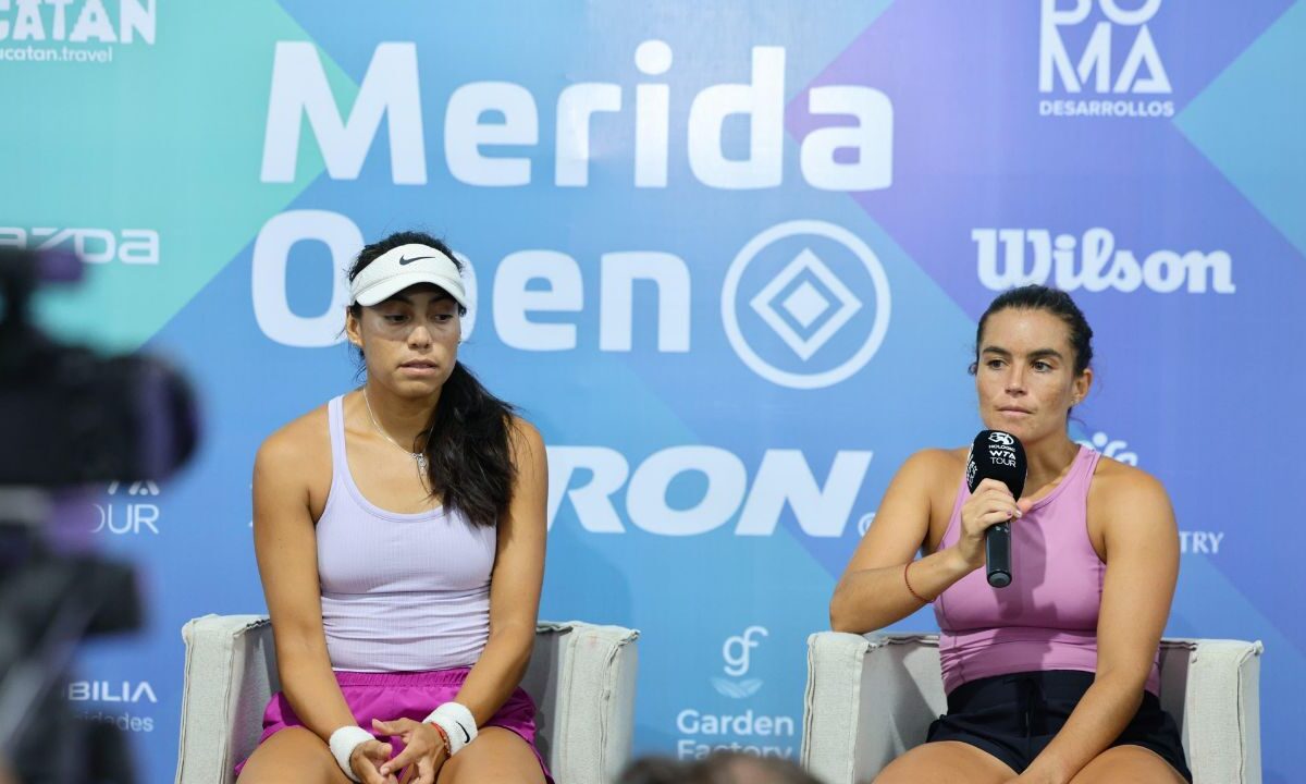 Las representantes del tenis mexicano en el Mérida Open hablaron sobre su salida del torneo