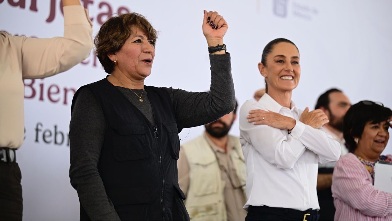 La presidenta Claudia Sheinbaum y la gobernadora Delfina Gómez impulsan el Plan Maestro.