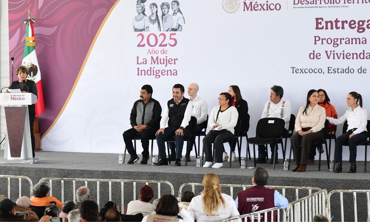 La presidenta Claudia Sheinbaum y la gobernadora Delfina Gómez impulsan el Plan Maestro.