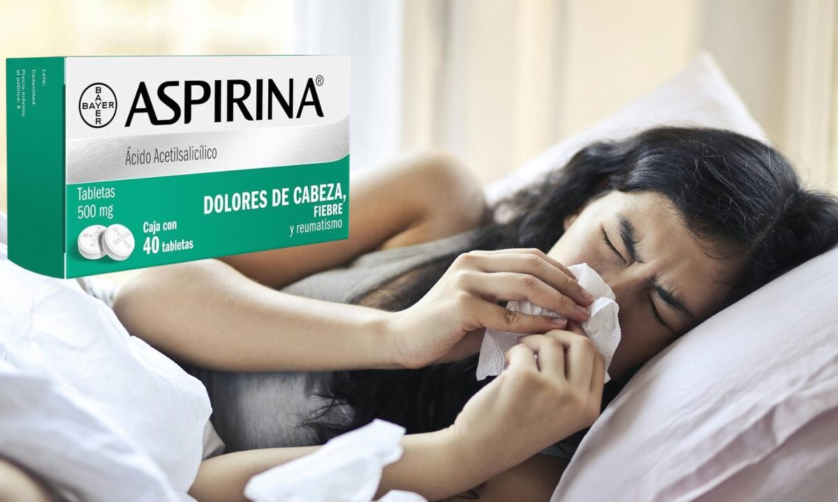 La aspirina no se debe consumir ante un cuadro de gripe.