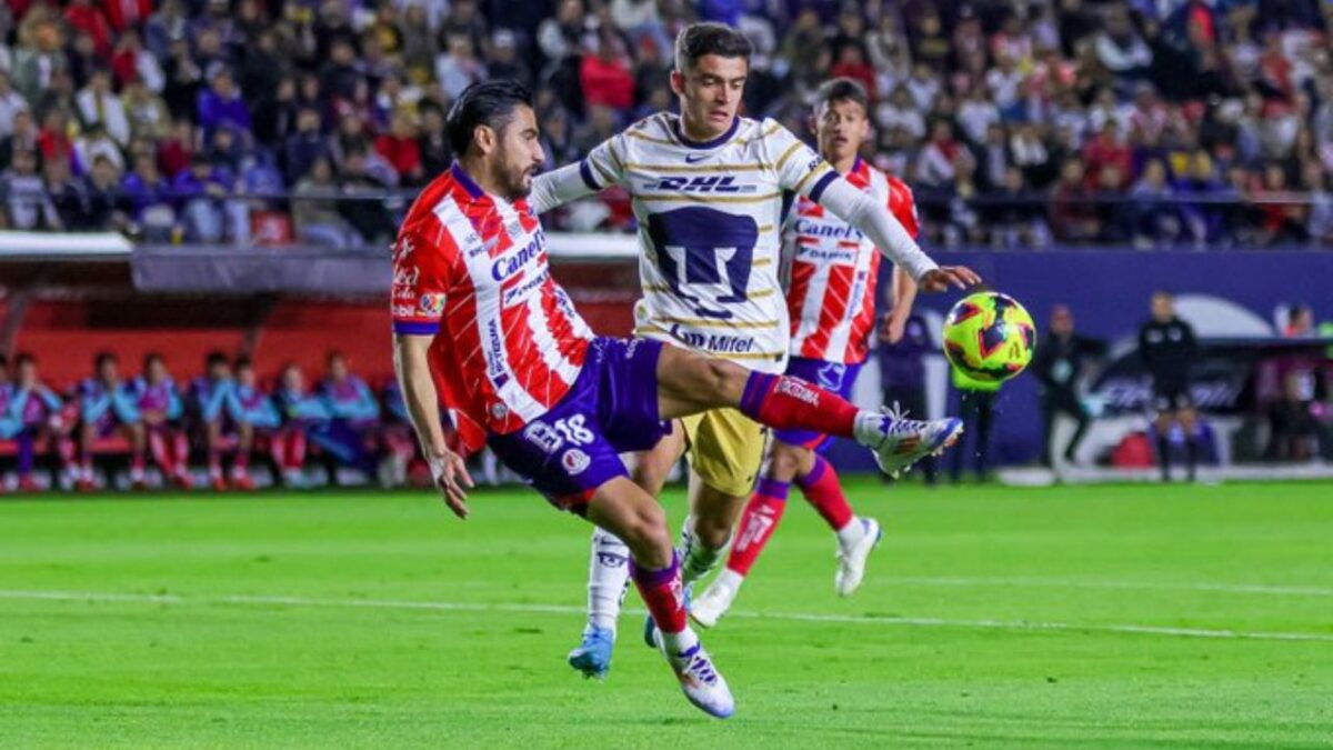 Pumas derrota al Atlético de San Luis en el Alfonso Lastras.