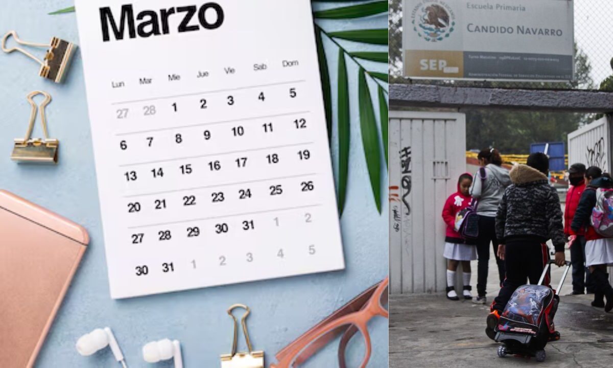 Descubre qué días de marzo y por qué razón no habrá clases en las escuelas de educación básica del país, según el calendario de la SEP.