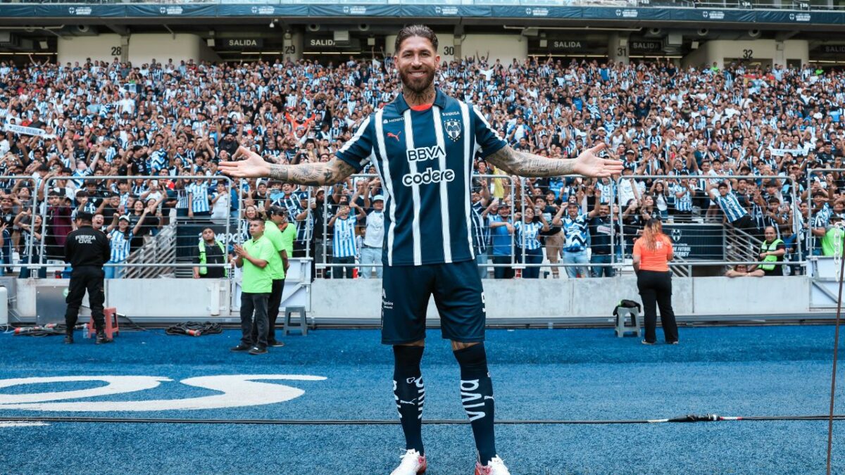 Rayados presenta oficialmente a Sergio Ramos